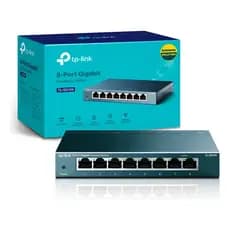 SWITCH 8 PORTAS GIGABIT TP-LINK TL-SG108
