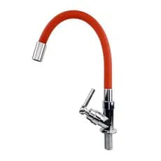 Torneira Cozinha Monocomando Gourmet Tubo Flexível Parede