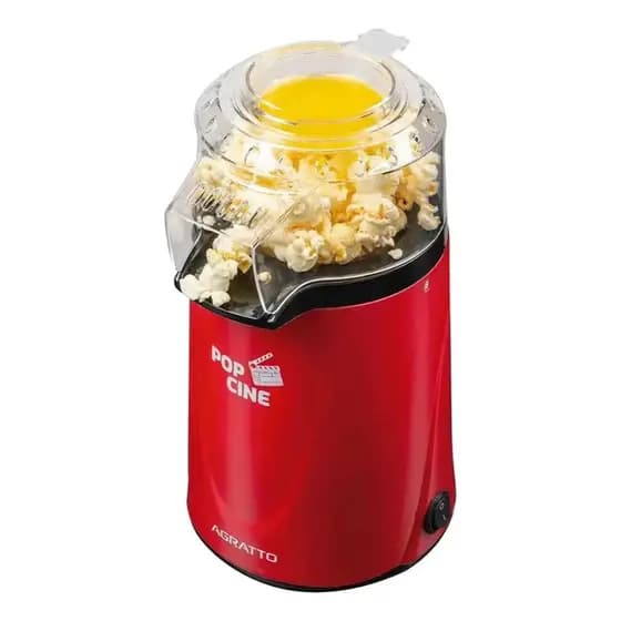 PIPOQUEIRA POP CINE PP01 VERMELHA COM DOSADOR 1200W 127V AGRATTO
