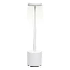 LUMINÁRIA DE MESA LED 3 TONS USB COSMOS BRANCA WOLFF
