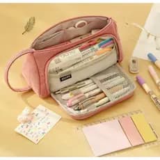 Estojo De Lápis Multifuncional Bolsa De Armazenamento Organizador Papelaria Escolar/Estojo Escolar feminino/estojo neces