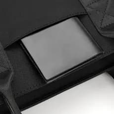 Carteira Kolin Masculina de Tecido Oxford Bolsa de Mão Masculina Pasta de Nylon Canvas Bolsa de Computador Transversal M