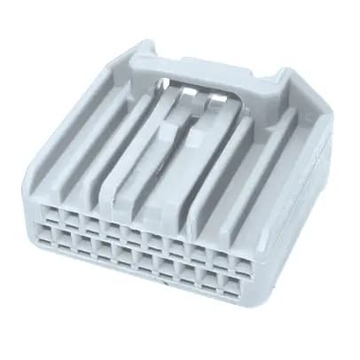 Soquete Plug Conector Fiação Painel Moto Honda CG 160 Fan | Chicote Fêmea Elétrico 20 Vias com Terminais para Crimpar