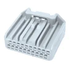 Soquete Plug Conector Fiação Painel Moto Honda CG 160 Fan | Chicote Fêmea Elétrico 20 Vias com Terminais para Crimpar