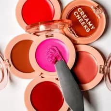 Blush Cremoso Ruby Rose Cream Cheeks - Acabamento Natural e Fresh!