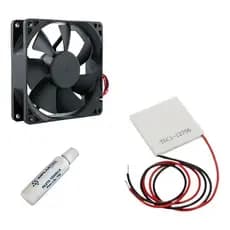 Kit Cooler Ventilador + Placa Peltier + Pasta Térmica Purificador