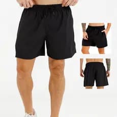KIT 2 Bermudas masculina roupa Short academia masculino Tactel Elastano