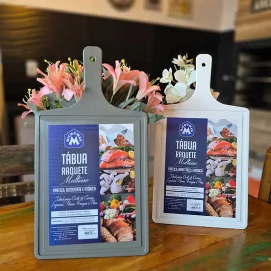 Tàbua Para Corte Tábua Churrasco Raquete Multiuso