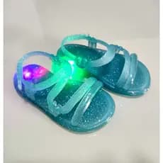 Sandália Papete linha Solar com luzinha Led infantil e baby