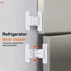 Novo 5 Peças Trava de Segurança para Geladeira Trava de Porta de Freezer Trava Multifuncional Protetor Infantil 1863