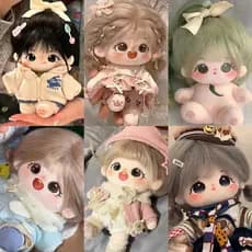 Boneca de Pelúcia de 20cm, Boneca de Algodão Sakura Monster, Bonecas Kawaii, Roupas de 20cm, Coleção de Brinquedos de Pe