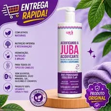Acidificante  - Acidificando A Juba 500ml - Widi Care