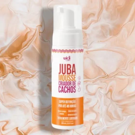 Mousse Juba - Criador de Cachos- Widi Care 200ml Superv Definição Até 48h