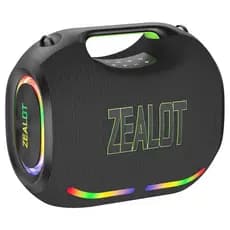caixa de som grande ZEALOT a prova d água, Alças, RGB, BT5.4,para mar, praia 250W,48000mAh,TWS 500W,ZEALOT-ZE21