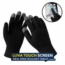 Luva Lã Touch Screen Frio Tablet Celular Quentinha Inverno  1 par,6 pares ou 10 pares