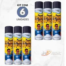 Kit Espuma Carnaval Neve Artificial 400ml Espuminha Maluka