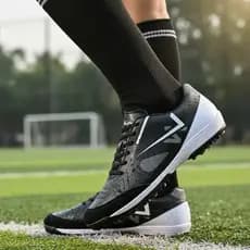 Chuteira Castle White Society Futebol Society Masculina Feminina Profissional Leve e Resistente