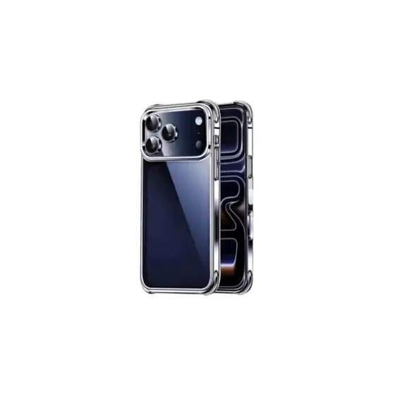 Capinha Anti-Impacto Transparente Para IPhone 17 Pro Max, 17 Pro e 17 Normal Alta Qualidade