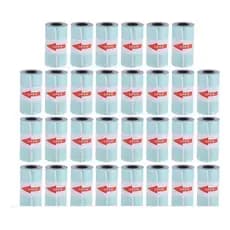 Kit 30 Bobinas Etiqueta Térmica Adesiva 50x30mm