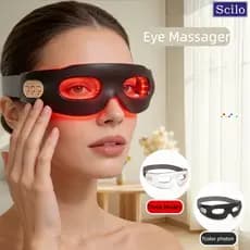 Dispositivo Recarregável Dos Cuidados Com Os Olhos Da Vibração Luz Vermelha , Home Beleza , Massageador Diário Portátil
