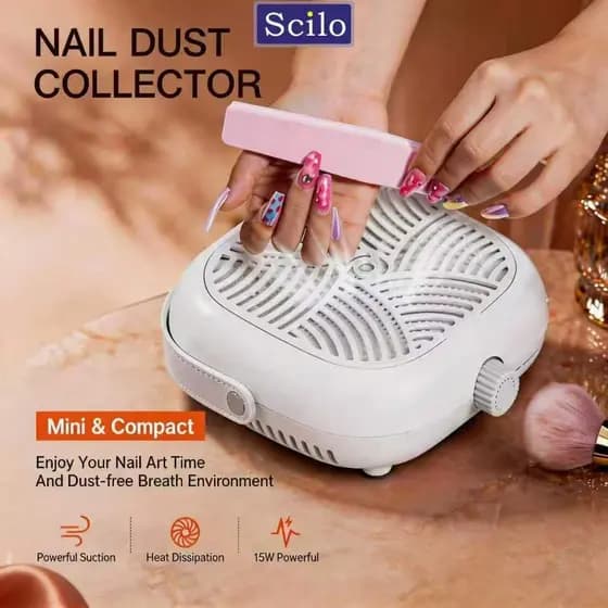 Coletor De Pó De Unha Clássico Profissional Com Sucção Poderosa , Ventilador De Vácuo SPro 6000RPM 2 Modos De E Ferramen