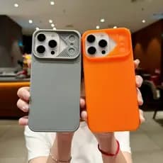 Nova Textura Dot Dissipação De Calor Respirável Armadura Caso Para iPhone 17Pro 17 16 15 14 13 Pro Max Cor Lisa Líquido