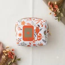 Porta Fio Necessaire Organizador Cabos Carregador Viagem Casual Moderno