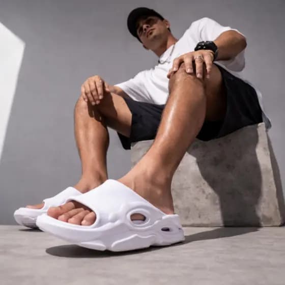 Chinelo Masculino Nuvem Runner Leve Confortável Slide Massageador