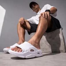 Chinelo Masculino Nuvem Runner Leve Confortável Slide Massageador