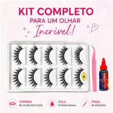 Cílios Postiços Naturais , Leves , Adequados Para A Pele , De Longa Duração