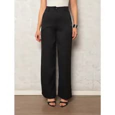 Calça Pantalona Feminina De Afaiataria social