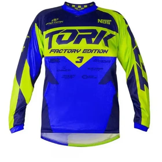 Camisa Motocross Trilha Enduro Pro Tork Factory Edition 3
