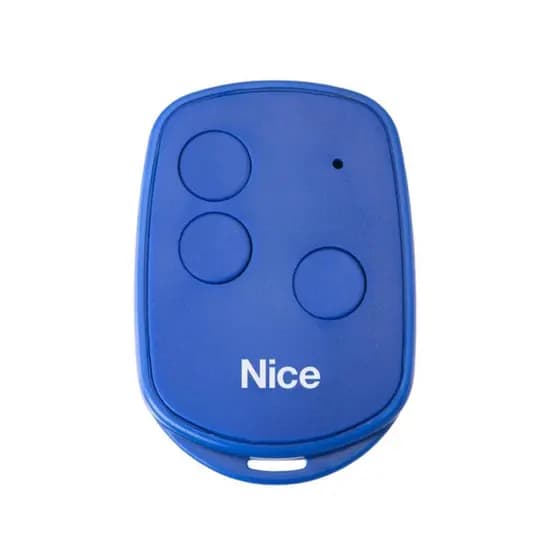 Controle Remoto para portão TX 3TB Nice Azul — 3 Teclas