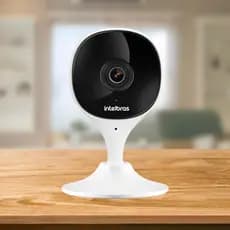 Câmera Interna Wi-Fi Full HD Intelbras iMX C | Com Visão Noturna, Áudio, Babá Eletrônica