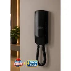 Interfone Intelbras TDMI 300 Preto para Apartamento Condomínio e Casa