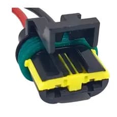 Chicote Plug conector Resistência Ventoinha Ford Ka / Fiesta / EcoSport / Courier 2 Vias/Fios