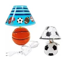 Luminaria Abajur Bola De Futebol Para Decorção