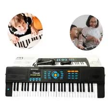 Teclado | Teclado Musical | Infantil | Iniciantes | 54 teclas | Microfone