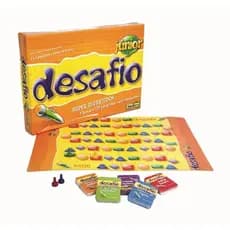 Brinquedo | Jogo | Desafio Júnior | 5 Temas | 125 Perguntas | Raciocínio | Diversão | Algazarra