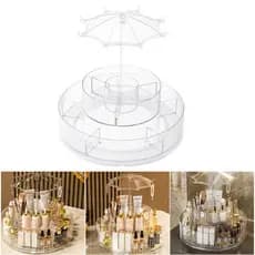 Organizador de Maquiagem redonda tipo guarda-chuva | Jóias | Elegante | Moderno | Top House