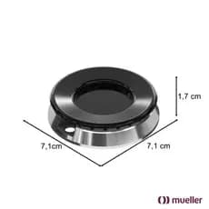 CONJ BASE E ESPALHADOR 1,7KW F3 COM AA (Ref.: 101050758) fogão Mueller