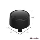 BOTAO MUELLER MANIPULO FRATELLO VETRO PTO Ref.:500014767/MANIPULO FRATELLO VETRO BCO Ref.:500014768
