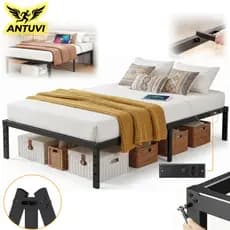 Cama De Casal Com Tomada,usb+type-c,350kg