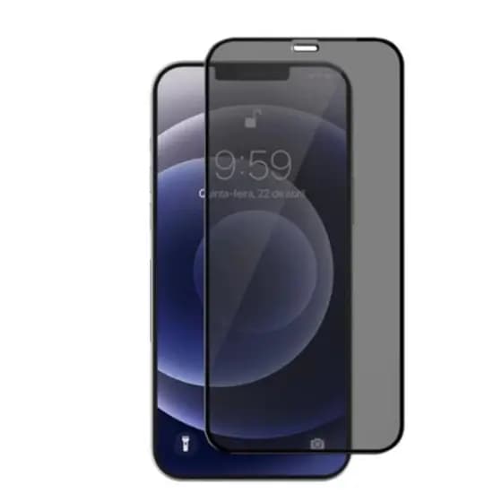 Película de vidro 3D Privativa Anti Spy Iphone 13 Pro Max / Pelicula de privacidade