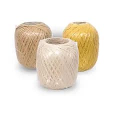 Fio Papel Raffia 300m Artesanato Bolsas Crochê Bordado