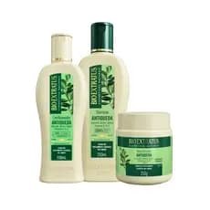 Kit Bio Extratus Jaborandi - Antiqueda Shampoo 250ml + Condicionador 150ml + Banho de Creme 250g