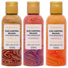 OLEO PARA MASSAGEM CORPORAL SENSUAL TÂNTRICA LA PASSION