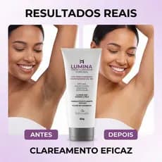 Clareador de Axila Virilha Joelhos e Cotovelos Creme Lumina - Sofisticatto