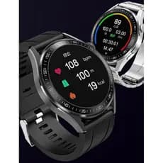 Tela Smartwatch Unissex AMOLED HD | Chamadas Bluetooth NFC GPS Relógio Esportivo Estoque Em São Paulo