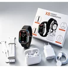Novo 2026 Smartwatch Relógio Inteligente 7 Em 1 Tela De Toque Completa Funções Completas Compatível IOS Android